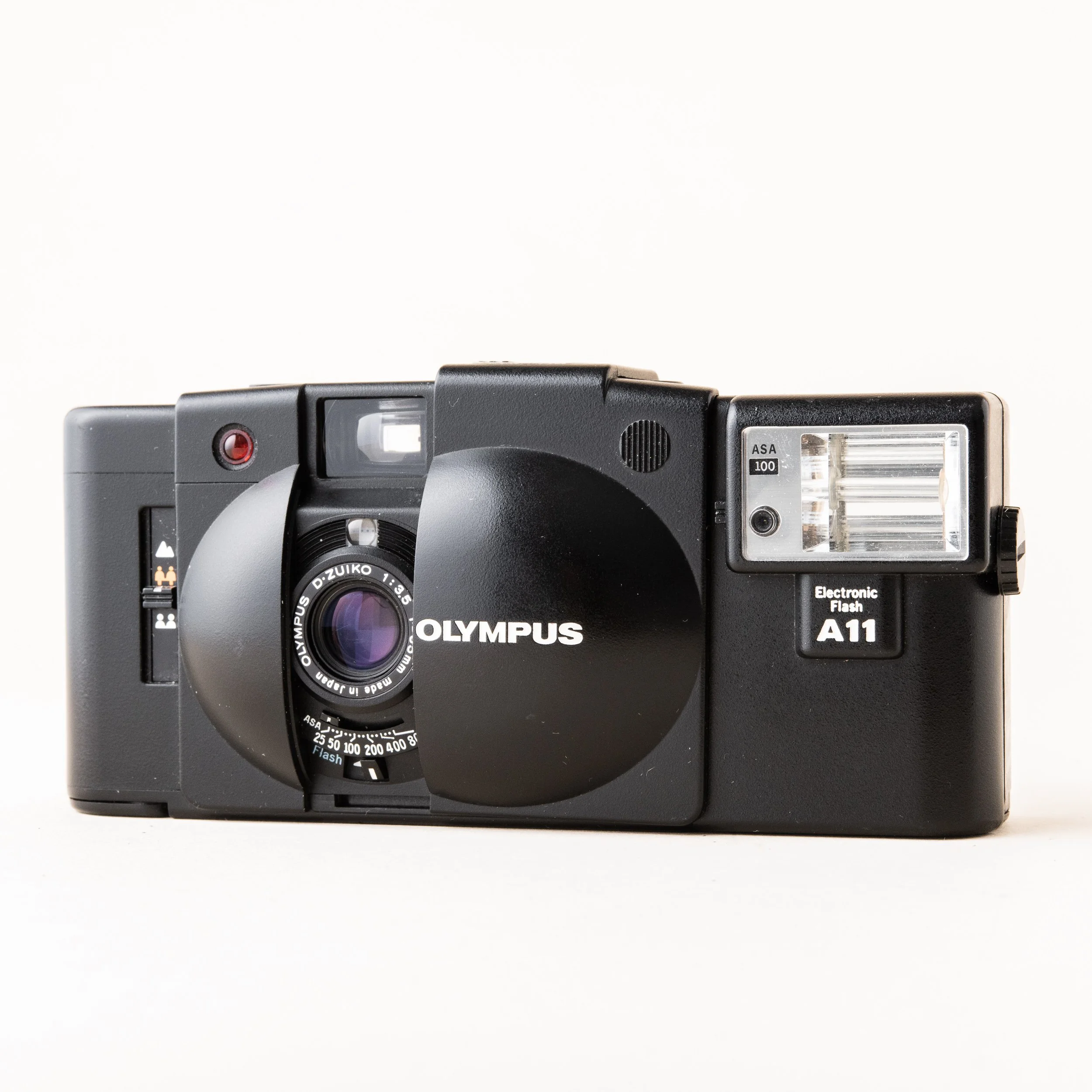 Olympus XA2 + A11 Flash — Analogue Supply - Film Cameras